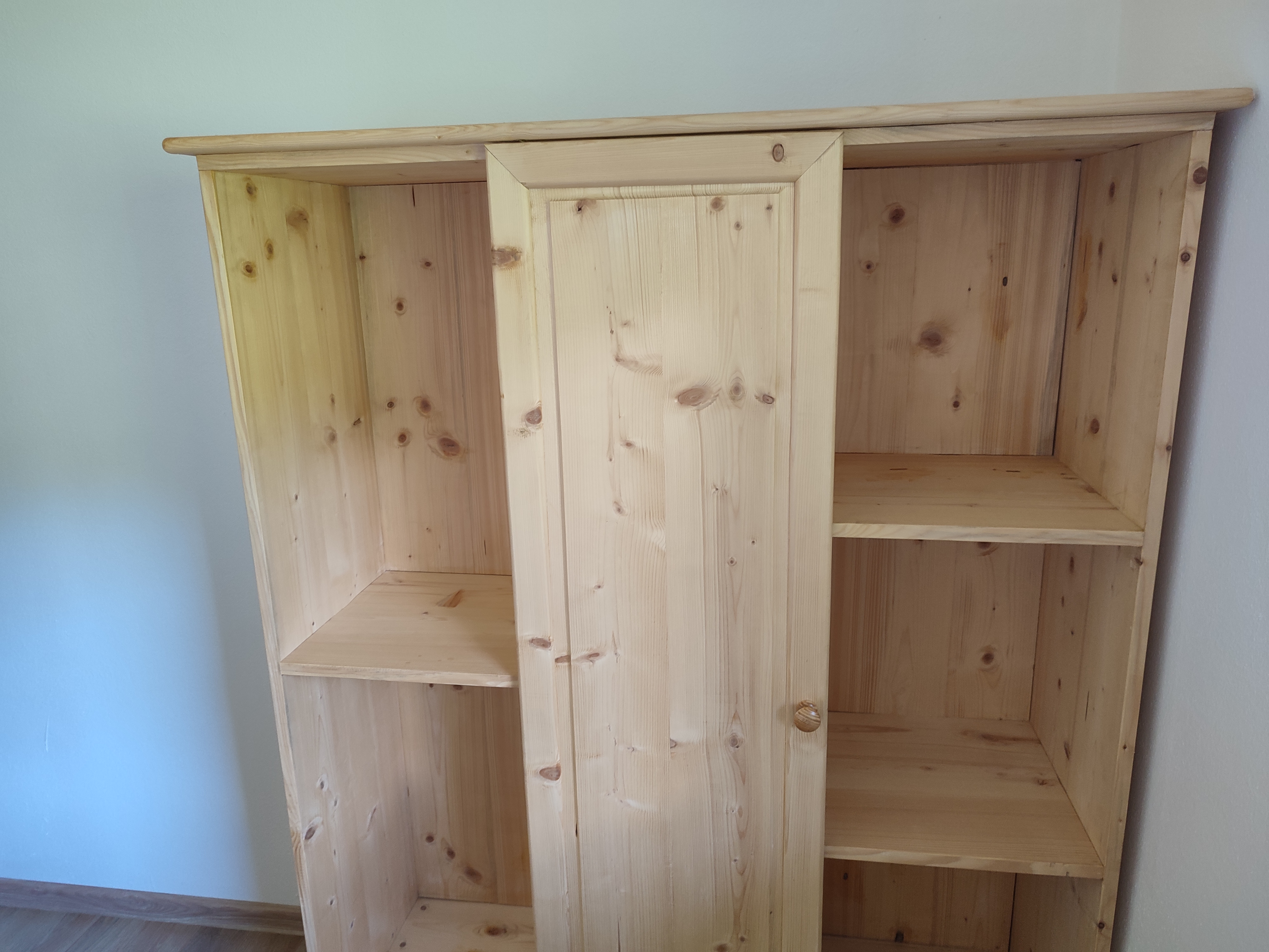 Homemade furniture from local wood